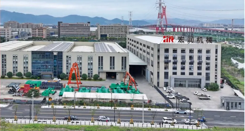 HONGRUN Machinery headquarters and assembly plant in Rui'an, Zhejiang